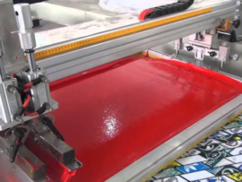 mesin sablon semi otomatis