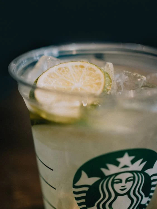 cetak gelas plastik, sablon logo starbucks